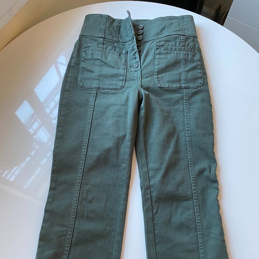 Ulla Johnson High Waisted Button Fly Size 4